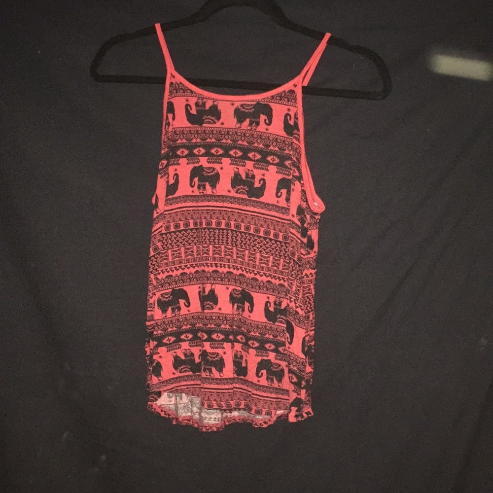 Elephant print top
